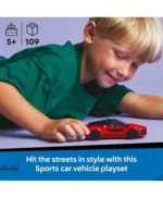 ست بازی لگو سیتی ماشین اسپورت قرمز LEGO City Red Sports Car