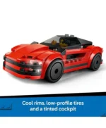 ست بازی لگو سیتی ماشین اسپورت قرمز LEGO City Red Sports Car
