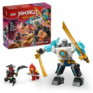 ست بازی LEGO NINJAGO Zane’s Battle Suit Mech با 3 مینی‌فیگور