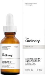 اسید آسکوربیک ۸% + آلفا آربوتین ۲% | The Ordinary ویتامین C 30 میلی‌لیتر