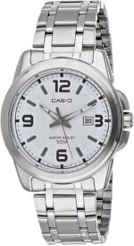 ساعت مچی آنالوگ کاسیو استیل | Casio Stainless Steel Analog Watch