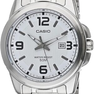 ساعت مچی آنالوگ کاسیو استیل | Casio Stainless Steel Analog Watch