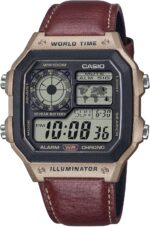ساعت Casio AE-1200WHL-5AVDF | Casio Watch: Red AE-1200WHL-5AVDF
