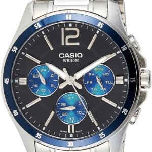 ساعت مچی مردانه کاسیو مدل MTP-1374D-2AVDF | Casio Stainless Steel