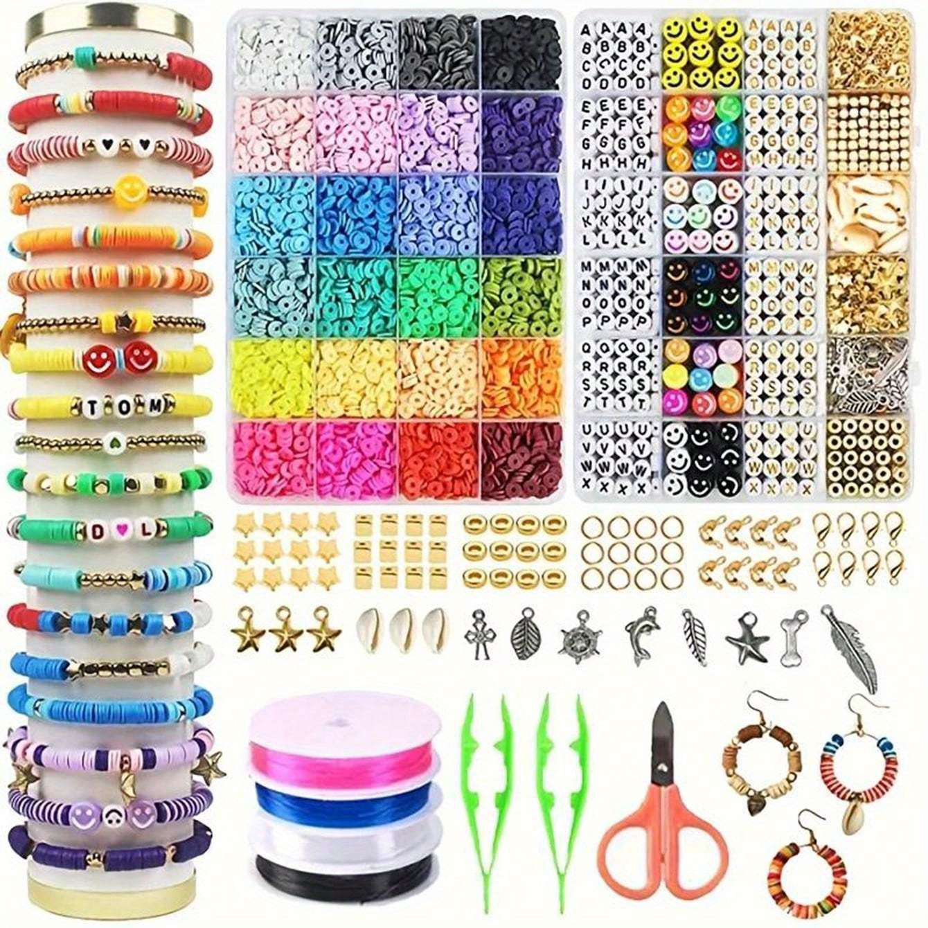 پک 7200 عددی مهره سفالی تخت برای ساخت دستبند و گردنبند پک 7200 عددی مهره سفالی تخت برای ساخت دستبند و گردنبند