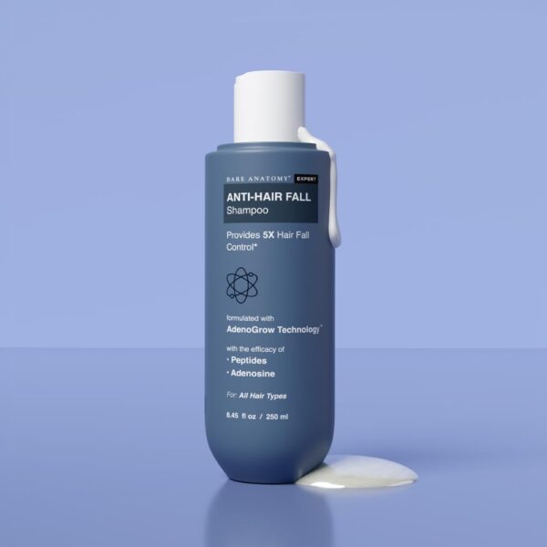 شامپو ضد ریزش Bare Anatomy | کنترل 5x ریزش و رشد | 250ml