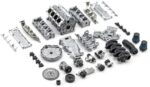 کیـت مدل موتور V8 جِکهَه | jkahh V8 Engine Model Kit مدل fdj-001