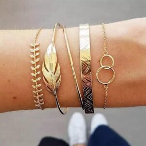 دستبند کریستالی چندلایه شاینینگ دیوا مدل 13075b | Shining Diva