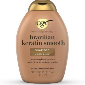 شامپو کراتین OGX Ever Straightening+ | Brazilian Keratin Therapy 385ml