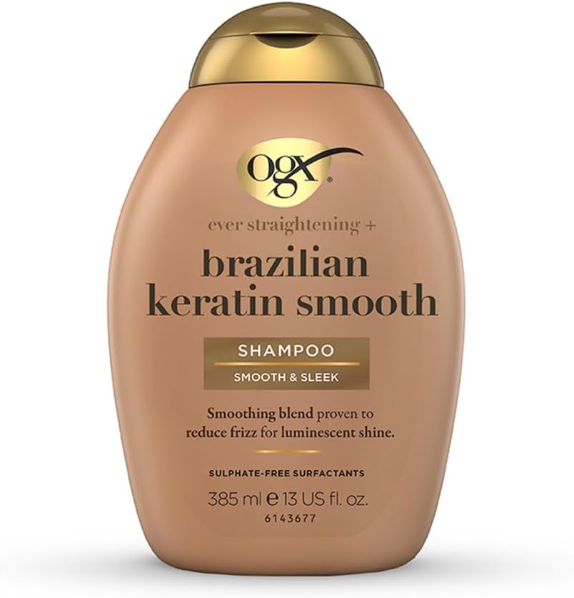 شامپو کراتین OGX Ever Straightening+ | Brazilian Keratin Therapy 385ml - Image 1 شامپو کراتین OGX Ever Straightening+ | Brazilian Keratin Therapy 385ml