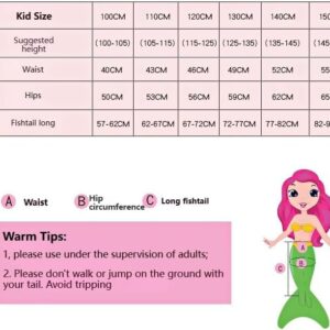 لباس پری دریایی دخترانه کیدز | Mermaid 9 تکه MC50408-CF