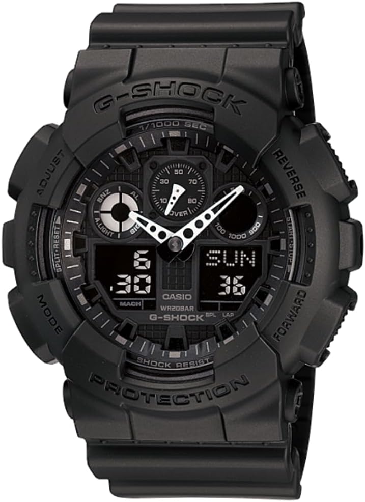 ساعت کاسیو مردانه کوارتز آنالوگ-دیجیتال | Casio GA-100-1A1DR - Image 1 ساعت کاسیو مردانه کوارتز آنالوگ-دیجیتال | Casio GA-100-1A1DR