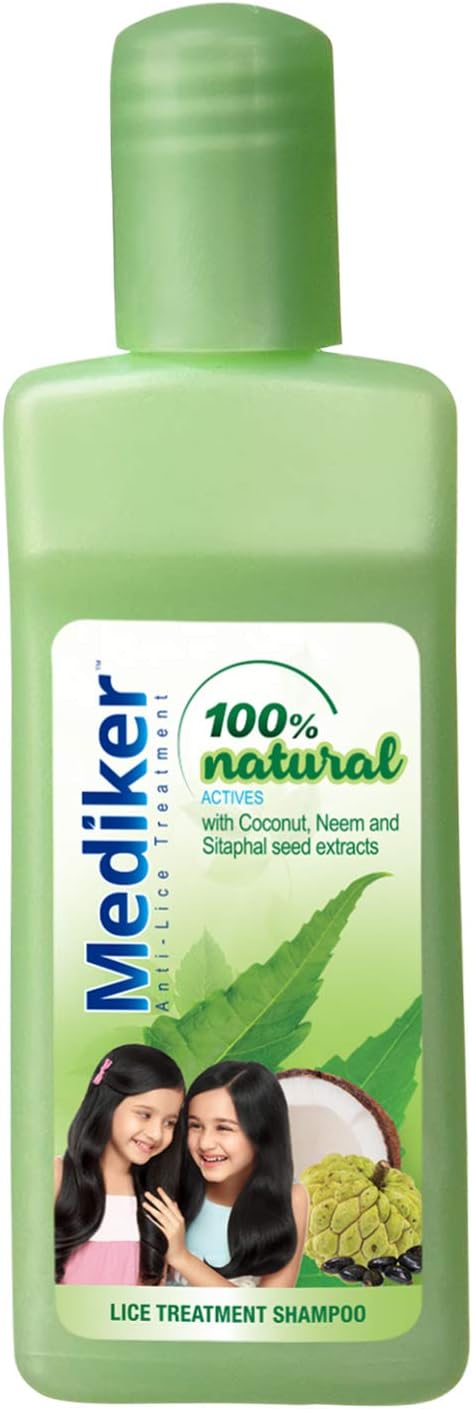شامپو درمان شپش مدیکر 50 میلیلیتر | Mediker Anti-Lice Treatment - Image 1 شامپو درمان شپش مدیکر 50 میلیلیتر | Mediker Anti-Lice Treatment