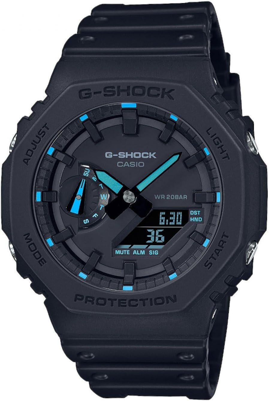ساعت دیجیتال کوارتز کاسیو GA-2100-1A2ER آبی | Casio GA-2100-1A2ER - Image 1 ساعت دیجیتال کوارتز کاسیو GA-2100-1A2ER آبی | Casio GA-2100-1A2ER