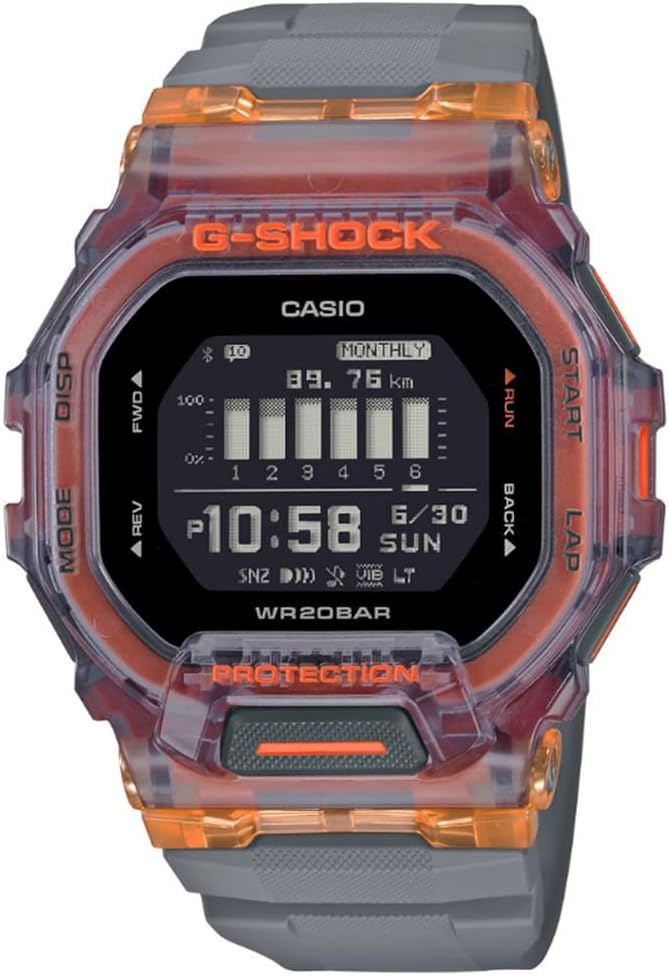 ساعت کاسیو جیشاک آنالوگ دیجیتال | Casio GBD-200SM-1A5DR - Image 1 ساعت کاسیو جیشاک آنالوگ دیجیتال | Casio GBD-200SM-1A5DR