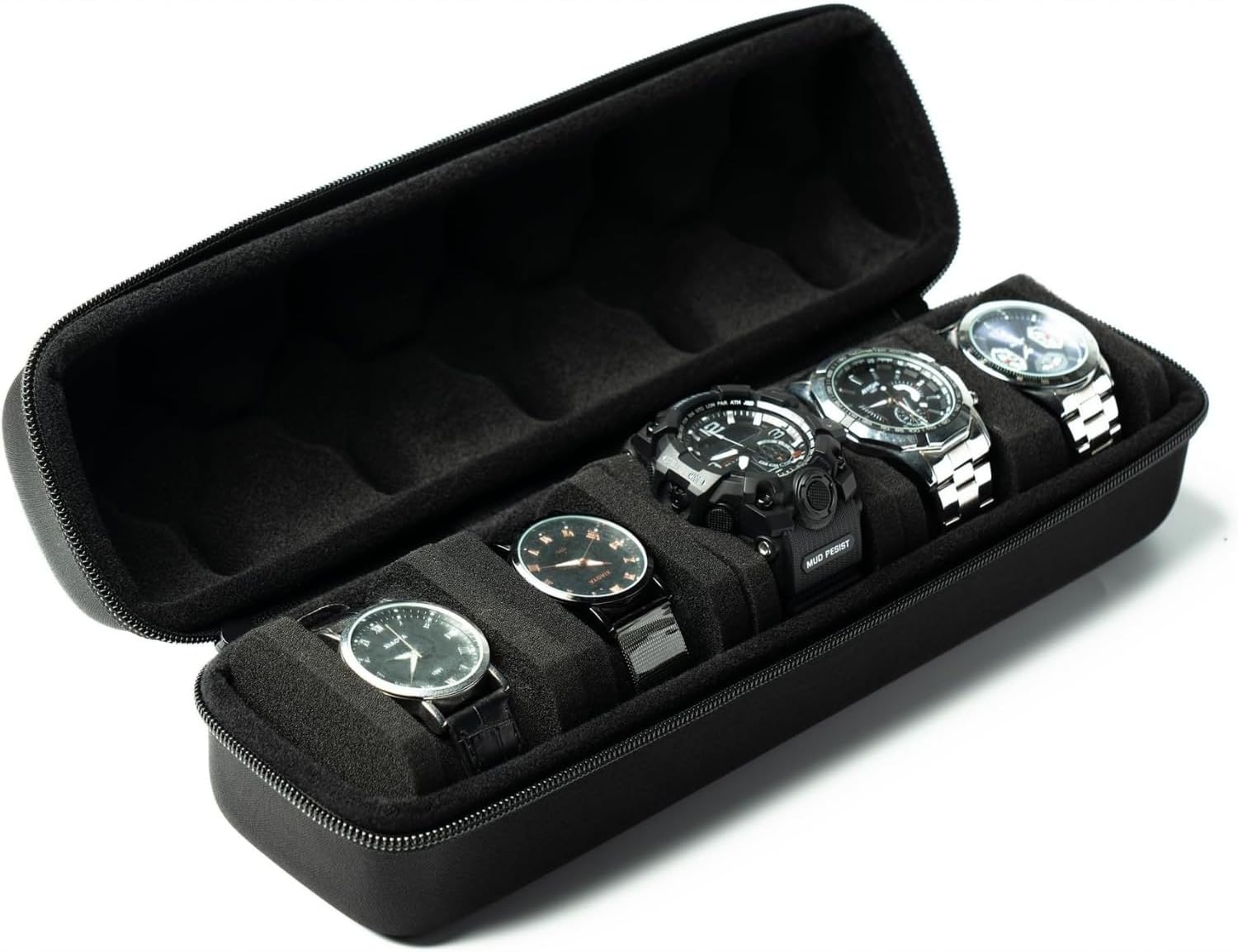 جعبه ساعت 5 خانه Limos مدل SH-WC-5S | Limos Watch Storage Box - Image 1 جعبه ساعت 5 خانه Limos مدل SH-WC-5S | Limos Watch Storage Box