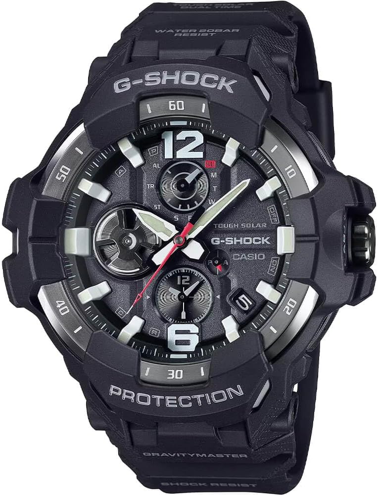 ساعت جیشاک کاسیو Gravitymaster GR-B300-1A4 مشکی-قرمز | G-Shock Casio - Image 1 ساعت جیشاک کاسیو Gravitymaster GR-B300-1A4 مشکی-قرمز | G-Shock Casio