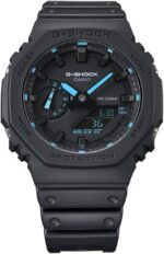 ساعت دیجیتال کوارتز کاسیو GA-2100-1A2ER آبی | Casio GA-2100-1A2ER