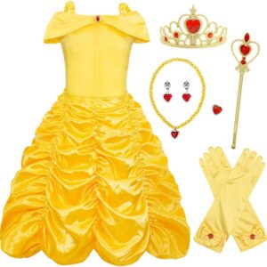 لباس پرنسسی دخترانه آملز‌بارلی | AmzBarley Princess Costume