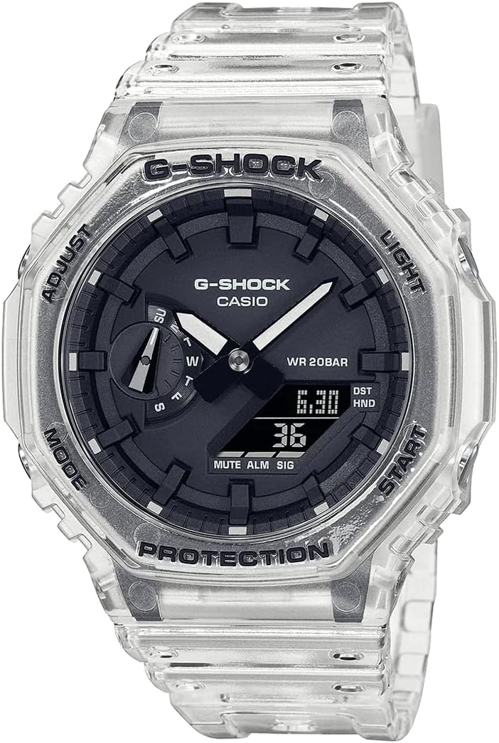 ساعت کاسیو جی شاک Classic Skeleton مدل GA-2100SKE-7AER | Casio G-SHOCK - Image 1 ساعت کاسیو جی شاک Classic Skeleton مدل GA-2100SKE-7AER | Casio G-SHOCK