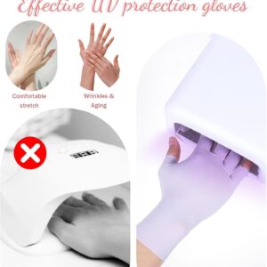 دستکش ضد UV ژل ناخن | KASTWAVE مدل ZX9162 | 6 عدد