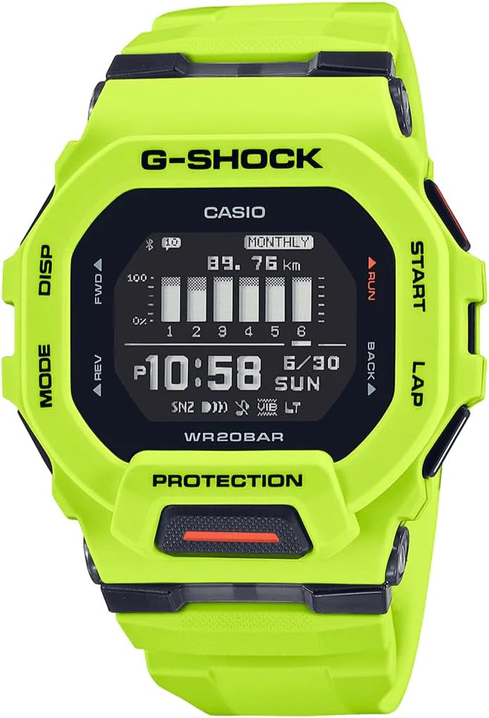 ساعت کاسیو GBD-200-9ER زرد | Casio GBD-200-9ER - Image 1 ساعت کاسیو GBD-200-9ER زرد | Casio GBD-200-9ER