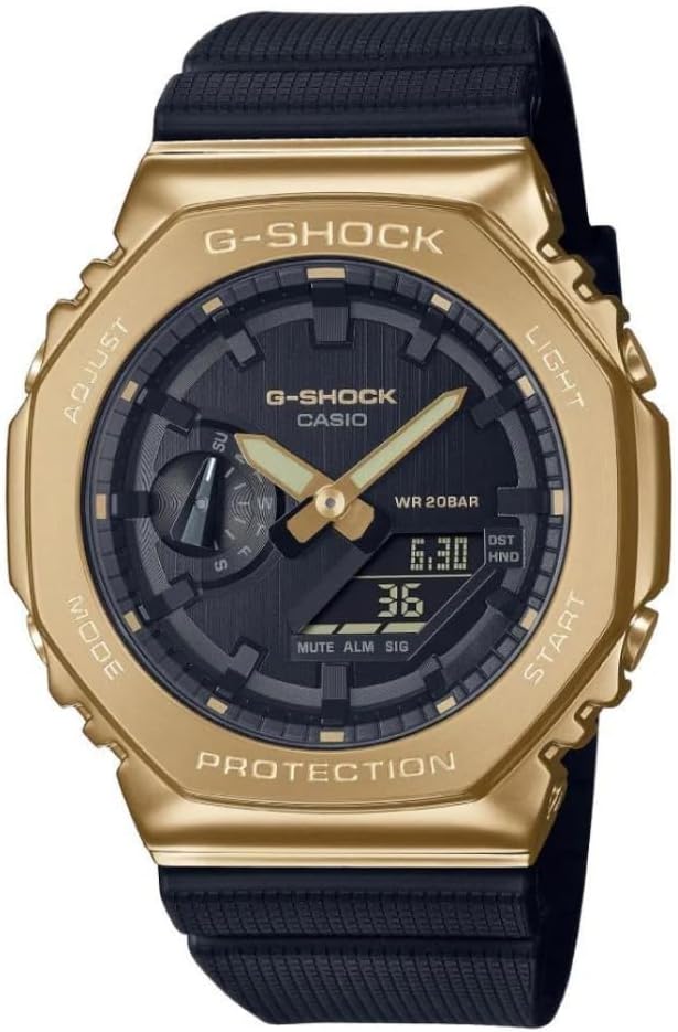 ساعت کاسیو جیشاک GM-2100G-1A9DR | Casio G-Shock Analog-Digital World Time - Image 1 ساعت کاسیو جیشاک GM-2100G-1A9DR | Casio G-Shock Analog-Digital World Time