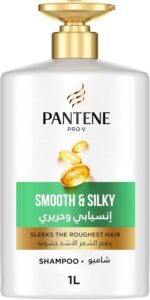 شامپو پنتن پرووی Smooth & Silky | ضد وز و مناسب موهای خشک و وزی 1 لیتر