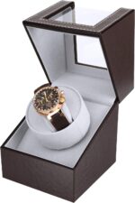 جابند ساعت اتومات هومارکت تک‌ساعته چرم | Homarket Watch Winder