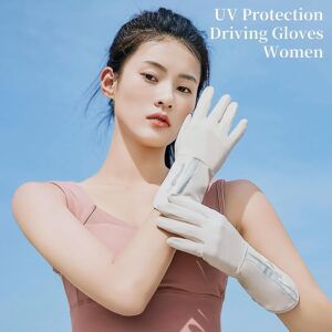 دستکش رانندگی زنانه محافظ UV نالاینا | UV Protection Driving Gloves