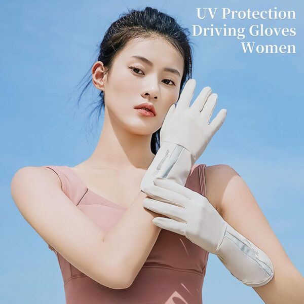 دستکش رانندگی زنانه محافظ UV نالاینا | UV Protection Driving Gloves