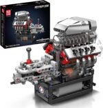 مجموعه موتور V8 مولد کینگ 10225 | Mould King 10225 V8 Engine