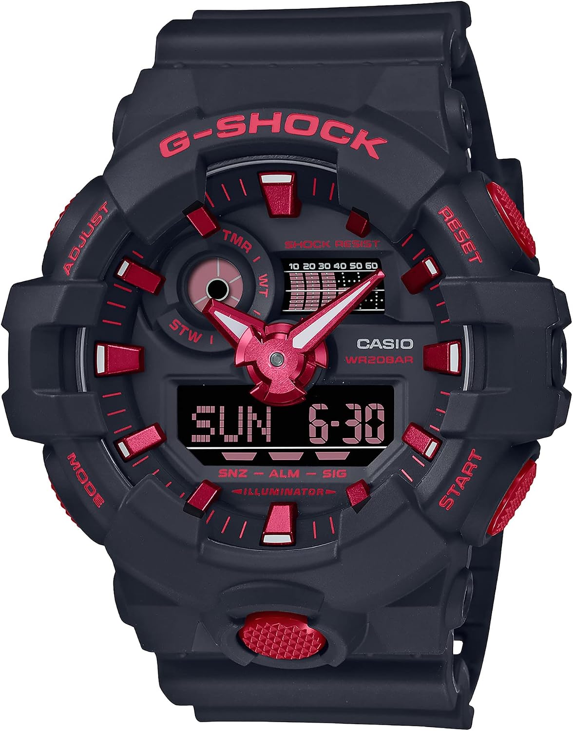 ساعت جی شاک GA700BNR-1A مشکی | G-Shock GA700BNR-1A - Image 1 ساعت جی شاک GA700BNR-1A مشکی | G-Shock GA700BNR-1A