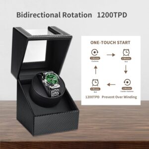 NALACAL ویندر ساعت مکانیکی تک | NALACAL Automatic Single Watch Winder