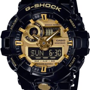 ساعت مچی کوارتز مردانه کاسیو GA-710GB-1AER | Casio Quartz Watch