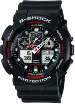 ساعت کاسیو مردانه کوارتز GA-100-1A4ER | آنالوگ-دیجیتال