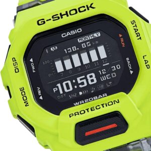 ساعت کاسیو GBD-200-9ER زرد | Casio GBD-200-9ER