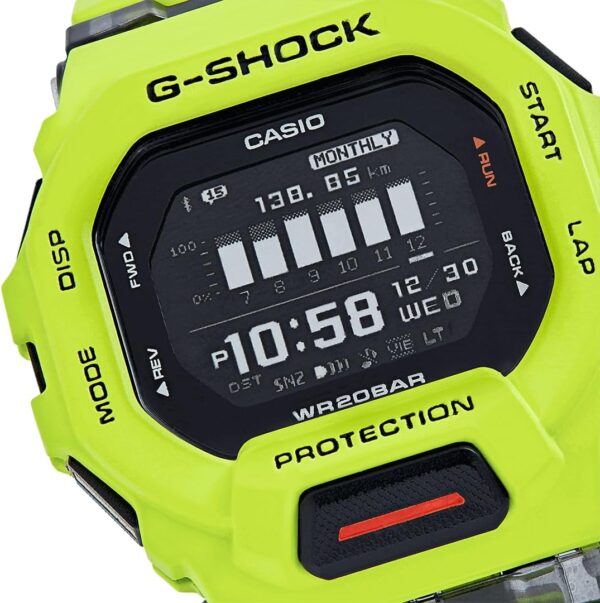 ساعت کاسیو GBD-200-9ER زرد | Casio GBD-200-9ER