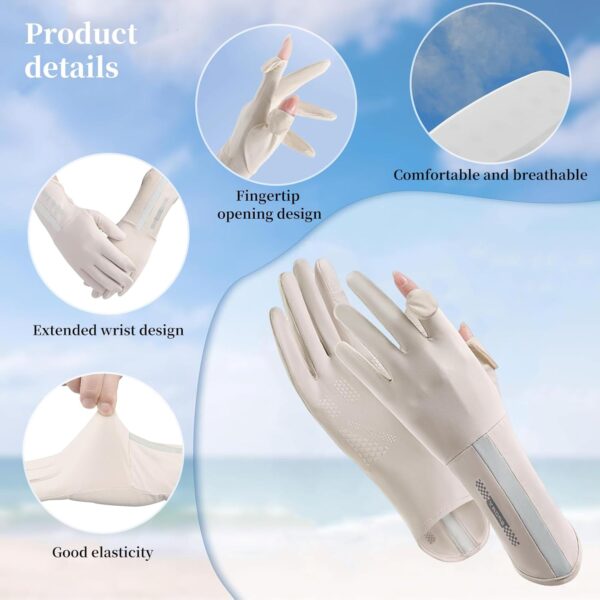 دستکش رانندگی زنانه محافظ UV نالاینا | UV Protection Driving Gloves