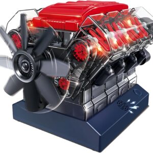 موتور احتراق داخلی Playz V8 | Playz V8 Engine Model Kit