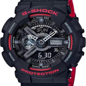 ساعت کاسیو جی‌شاک آنالوگ دیجیتال | Casio GA-110HR-1ADR (G700)