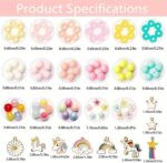 ست مهره دستبند کودک 1319 عددی | AoMige DIY Kids Bracelet Beads Set
