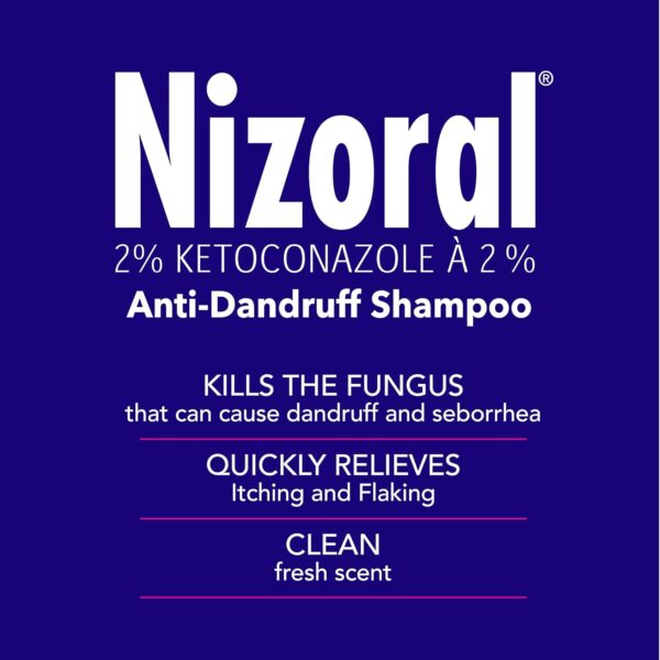 Nizoral شامپو ضد شوره و خارش کتوکونازول 2% | نیژورال 120ml