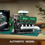 Mould King 10182 | کیت مدل موتور V8 کارکردنی MOC - Image 4