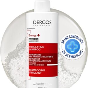 شامپو ضد ریزش ویتشی دِرکوس آمینکسیل | Vichy Dercos Energy 400ml