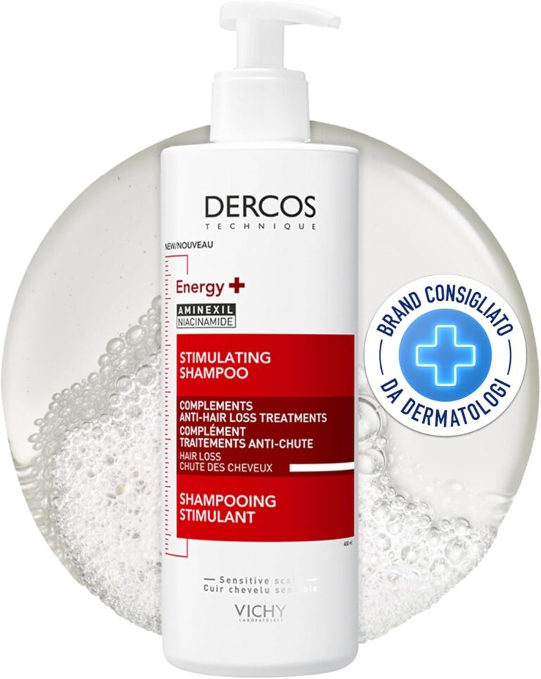 شامپو ضد ریزش ویشی Dercos Energy | Aminexil نیاسینامید 400ml