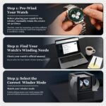 چرخان اتوماتیک ساعت مک‌بازل دو حالته | Mcbazel Double Watch Winder