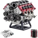 کیـت مدل موتور V8 جِکهَه | jkahh V8 Engine Model Kit مدل fdj-001