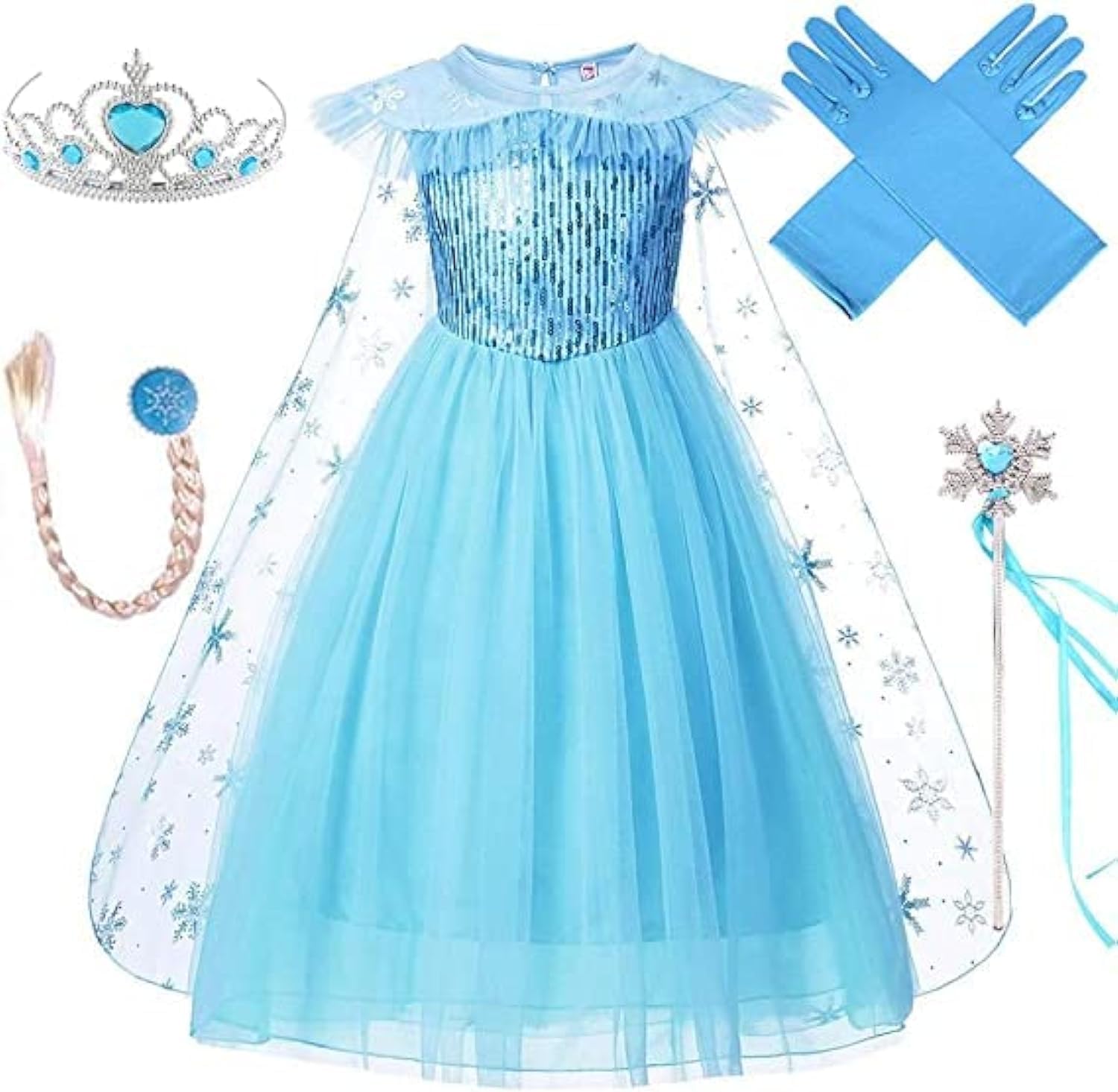 لباس السا بچگانه | Snow Queen Costumes دخترانه | JUSTADIL - Image 1 لباس السا بچگانه | Snow Queen Costumes دخترانه | JUSTADIL