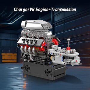 مجموعه موتور V8 مولد کینگ 10225 | Mould King 10225 V8 Engine